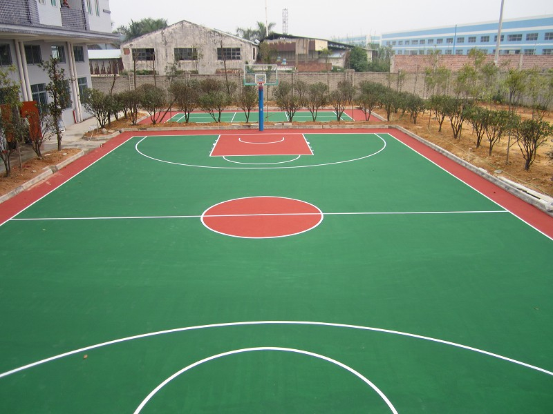 塑膠硅PU球場